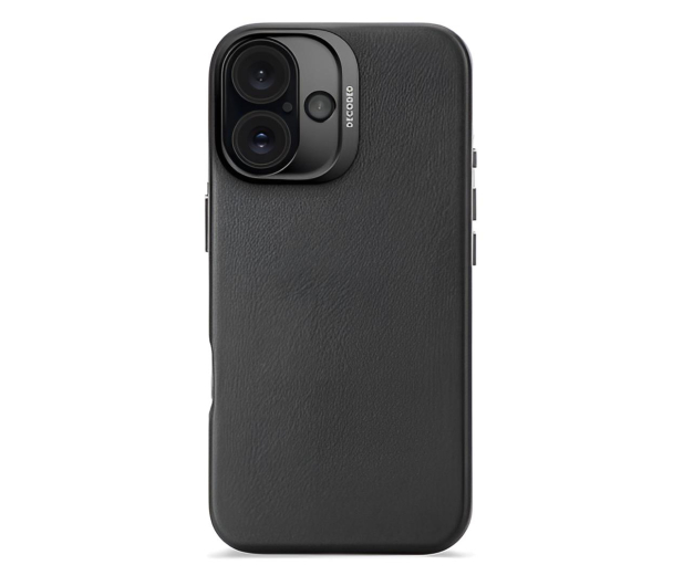Decoded Leather Backcover iPhone 16 MagSafe black D25IPO16BC1BK - 1284287 - zdjęcie